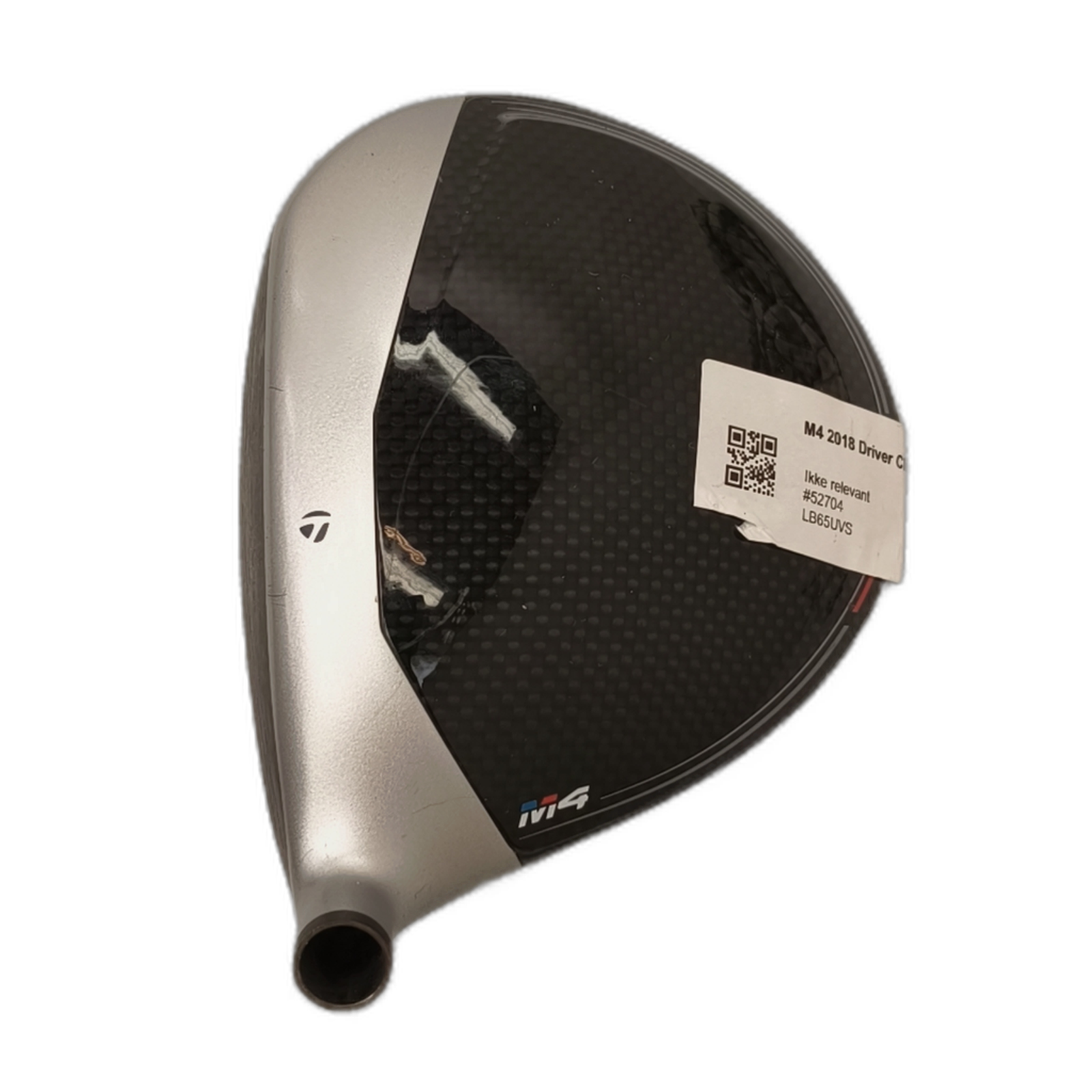 TaylorMade M4 2018 Driver Head / Loft 10.5 [model:silueta] [bg:handrolled]