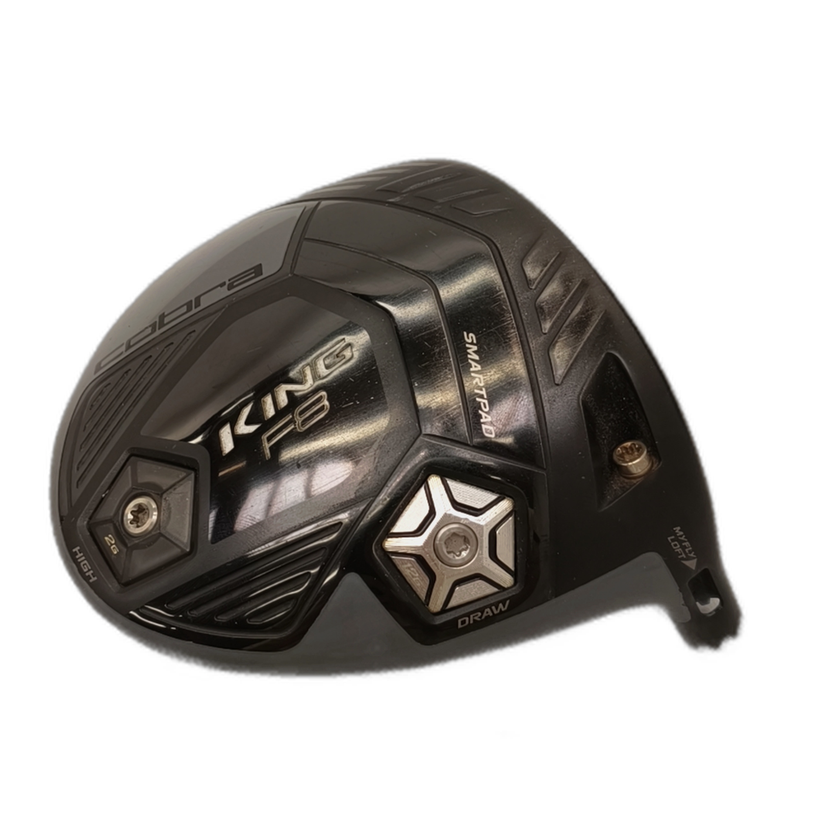 Cobra F8 Driver Head / Loft 10.5 [model:silueta] [bg:handrolled]
