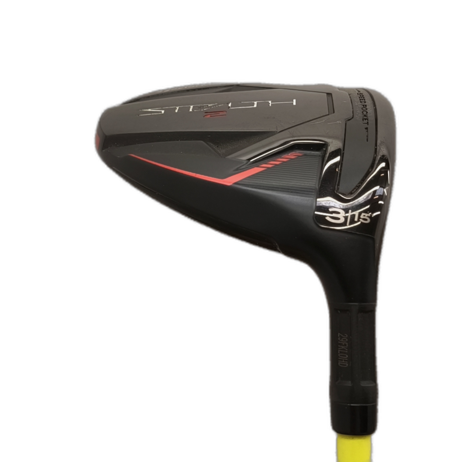 TaylorMade Stealth 2 Fairway Wood / Flex Stiff / #3/15 [model:silueta] [bg:handrolled]
