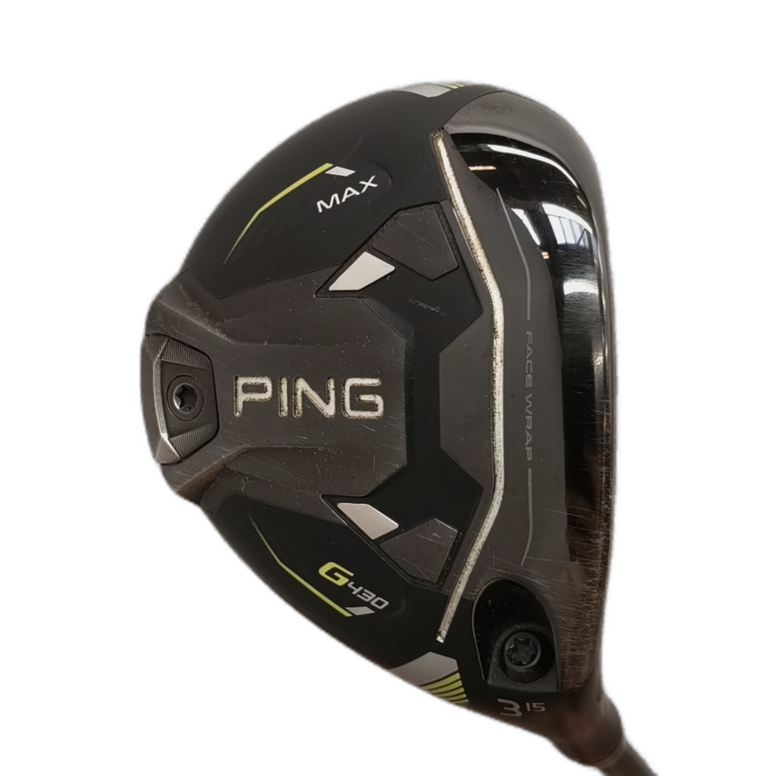 PING G430 Max Fairway Wood / Flex A-flex / #3/15 [model:silueta] [bg:handrolled]