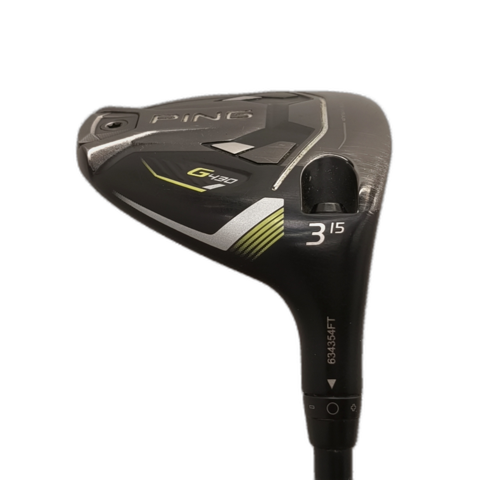 PING G430 Max Fairway Wood / Flex A-flex / #3/15 [model:silueta] [bg:handrolled]
