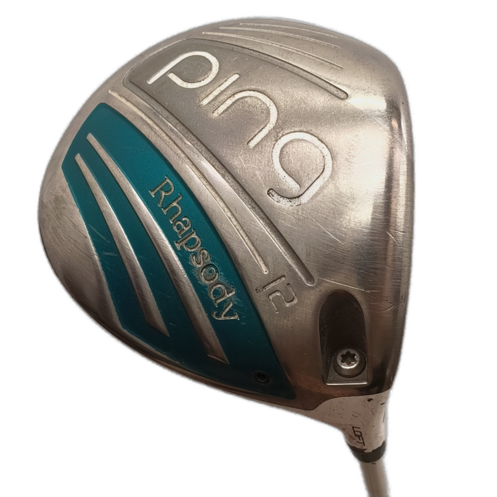 PING Rhapsody Driver / Flex Ladies / Loft 12 [model:silueta] [bg:handrolled]