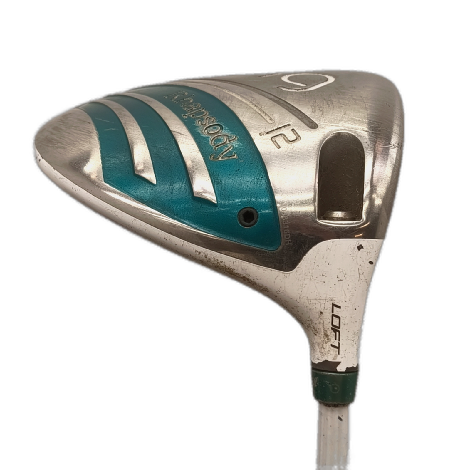 PING Rhapsody Driver / Flex Ladies / Loft 12 [model:silueta] [bg:handrolled]