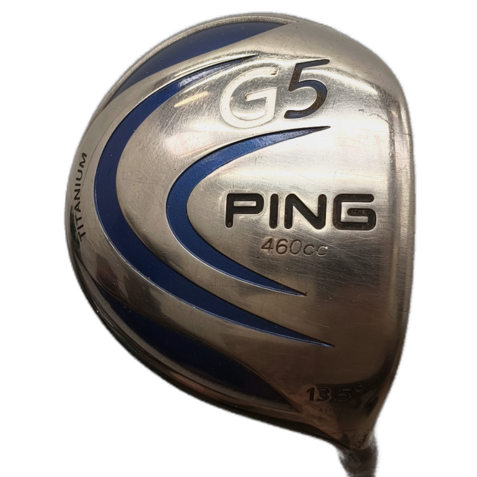 PING G5 Driver / Flex A-flex / Loft 13.5 [model:silueta] [bg:handrolled]