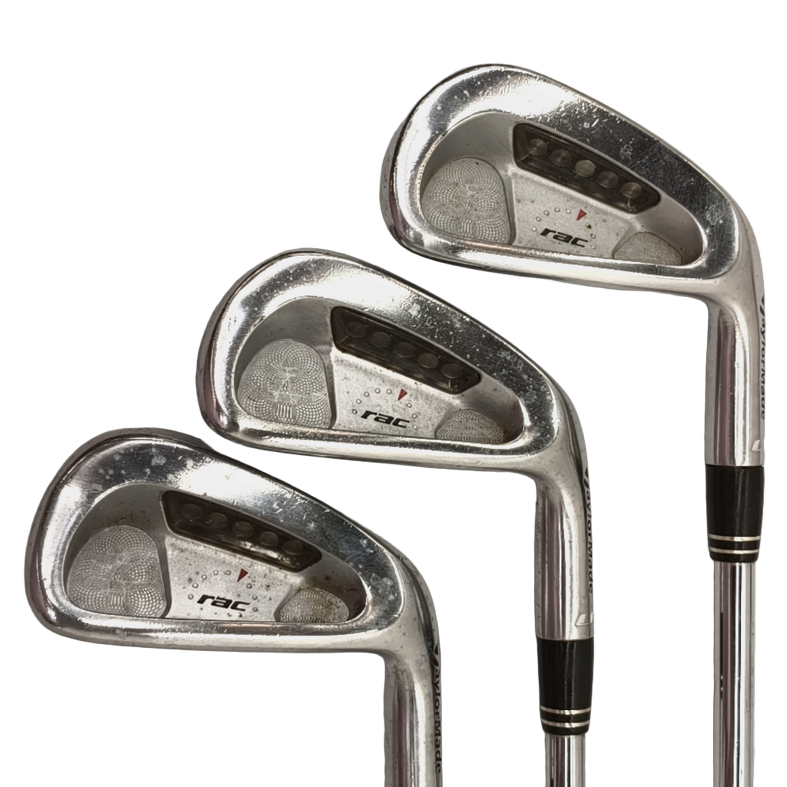 TaylorMade RAC Jernsæt / 5-PW+AW+SW / Flex Regular / Stål [model:birefnet-general] [bg:handrolled]