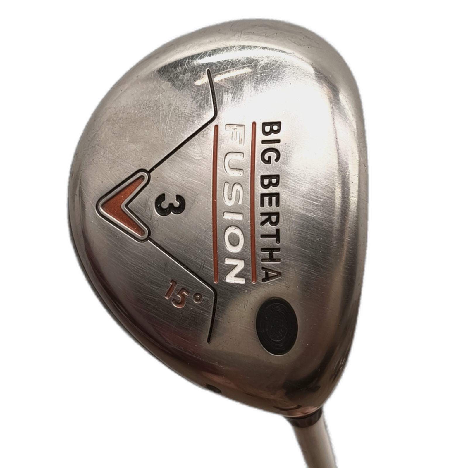 Callaway Big Bertha Fusion Fairway Wood / Flex Ladies / #3/15 [model:silueta] [bg:handrolled]