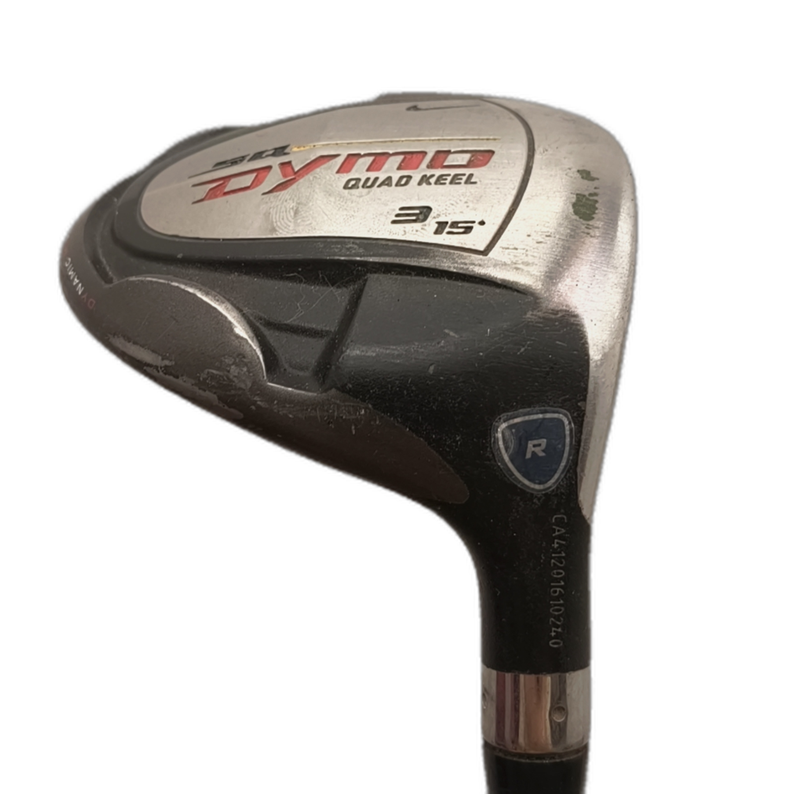 Nike SQ Dymo Fairway Wood / Flex A-flex / #3/15 [model:silueta] [bg:handrolled]