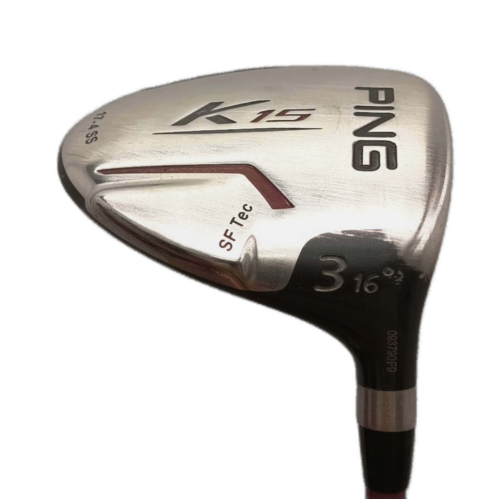 PING K15 Fairway Wood / Flex Regular / #3/16 [model:silueta] [bg:handrolled]