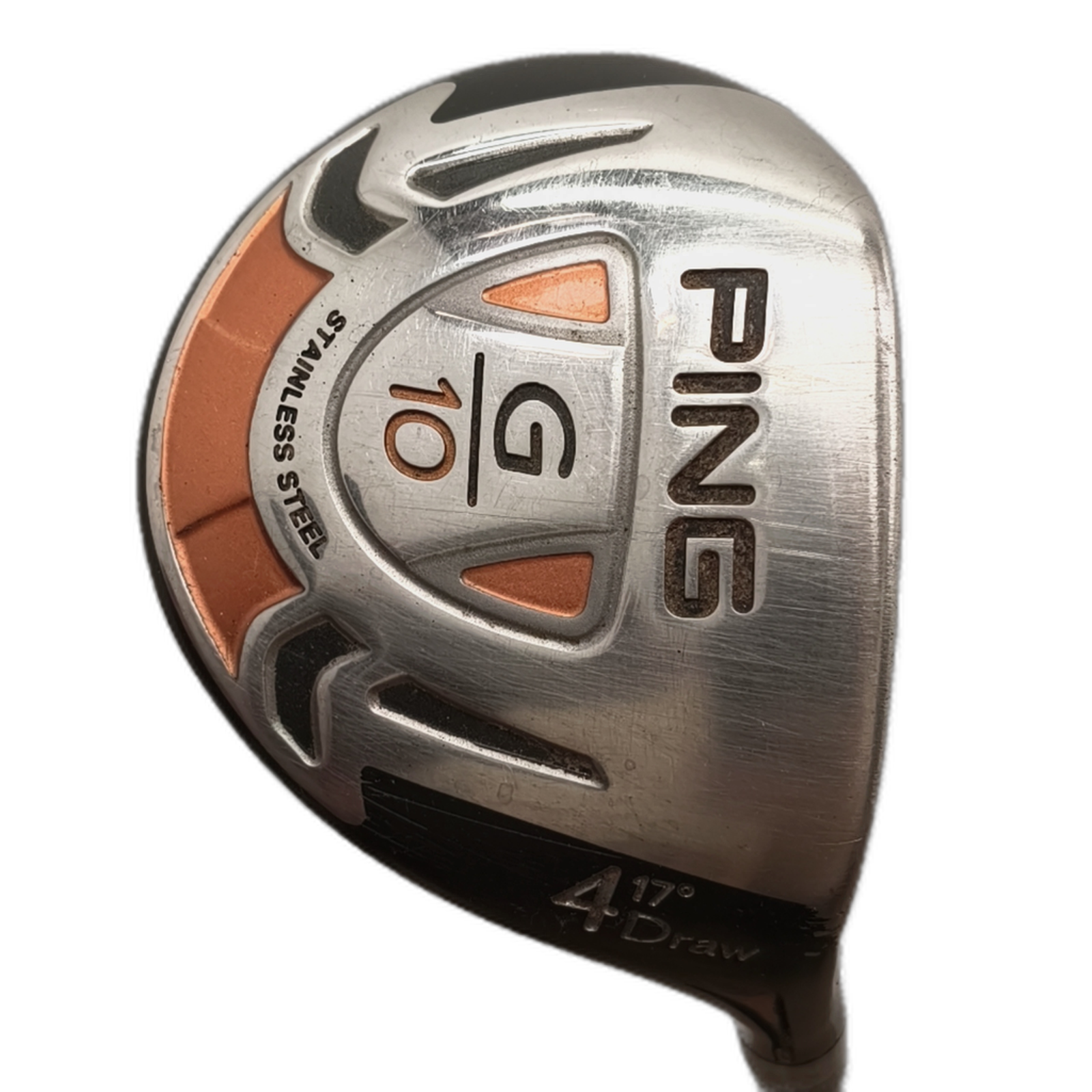 PING G10 Fairway Wood / Flex Regular / #4/17 [model:silueta] [bg:handrolled]