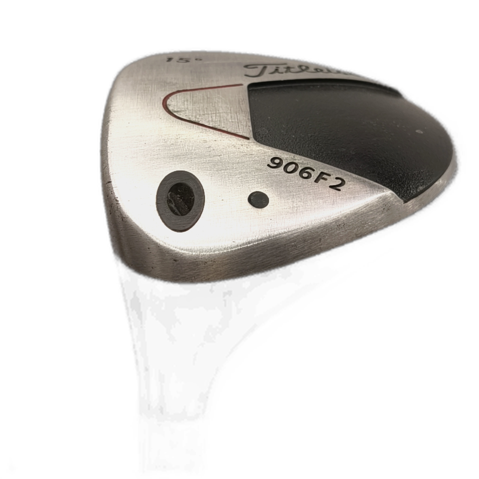 Venstre Titleist 906F2 Fairway Wood / Flex Stiff / #3/15 [model:silueta] [bg:handrolled]