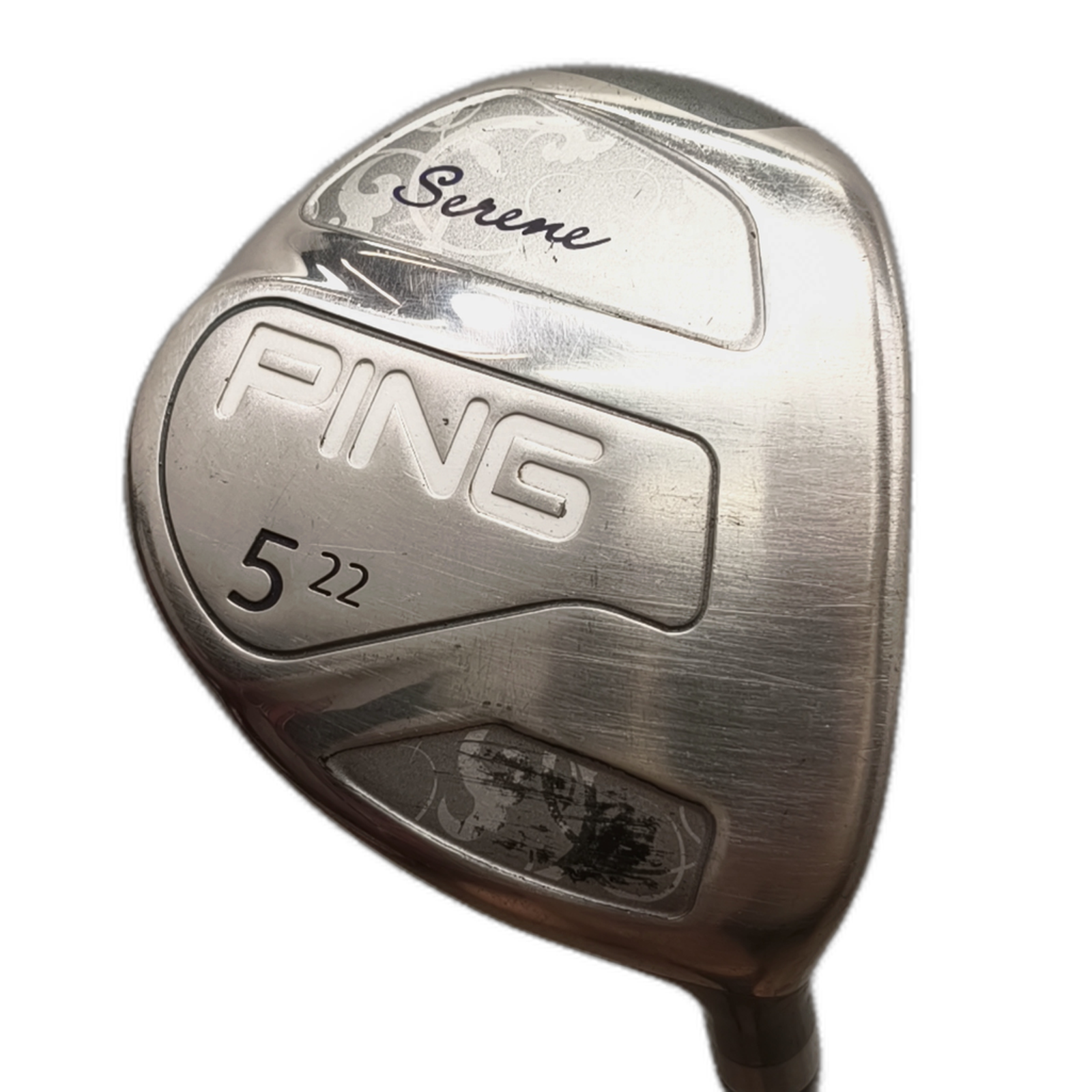 PING Serene Fairway Wood / Flex Ladies / #5/22 [model:silueta] [bg:handrolled]