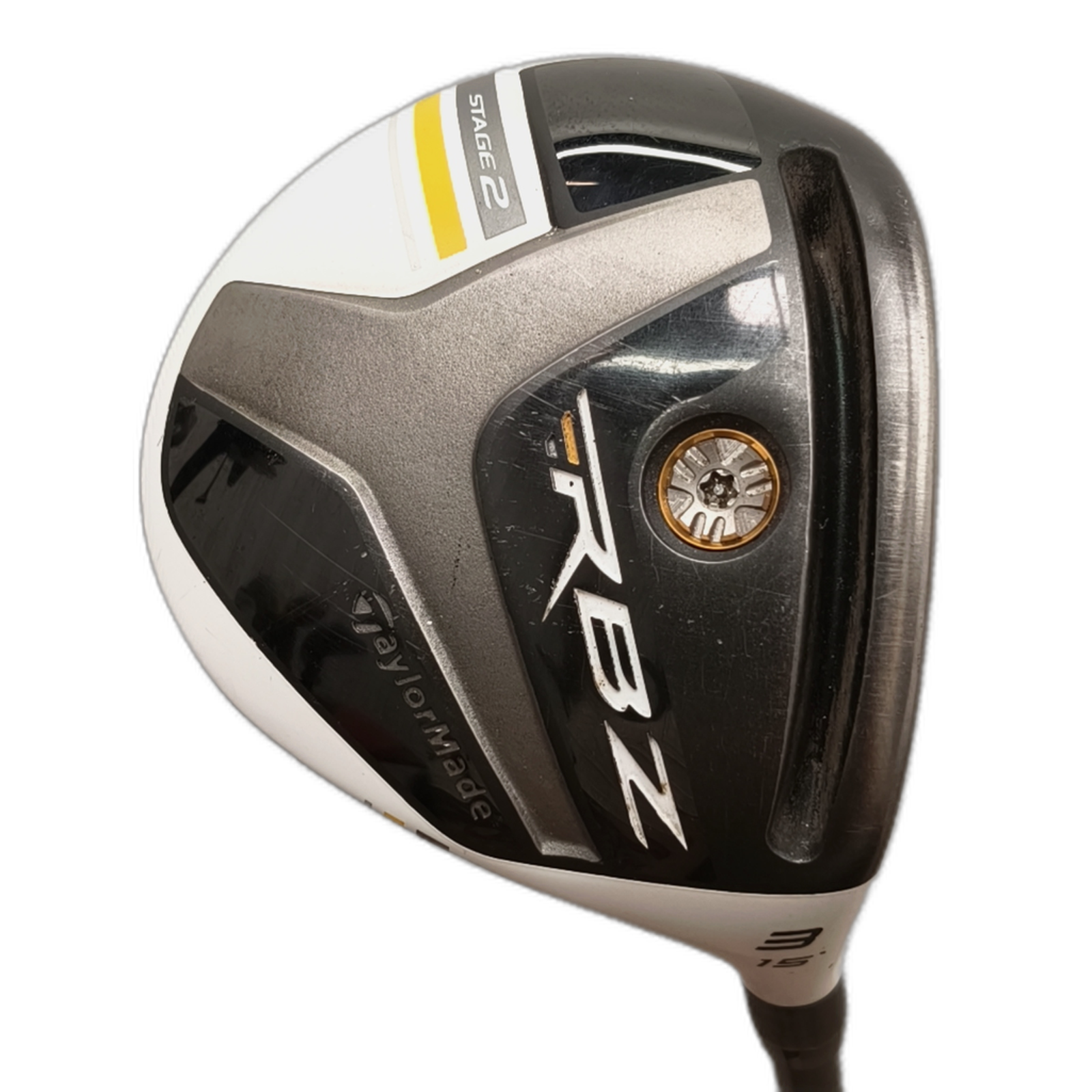 TaylorMade RBZ Stage 2 Fairway Wood / Flex Stiff / #3/15 [model:silueta] [bg:handrolled]