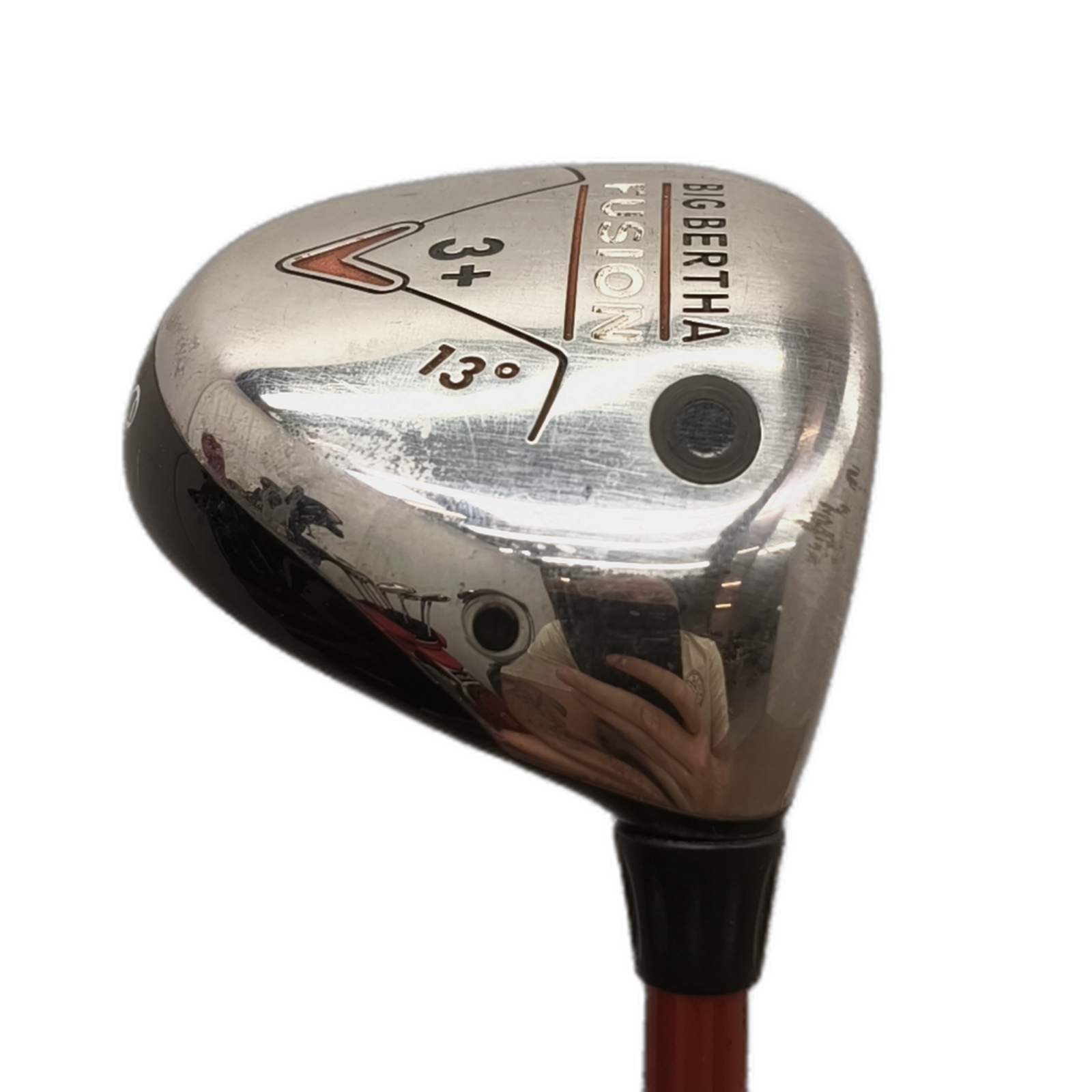Callaway Big Bertha Fusion Fairway Wood / Flex Stiff / #3/13 [model:silueta] [bg:handrolled]
