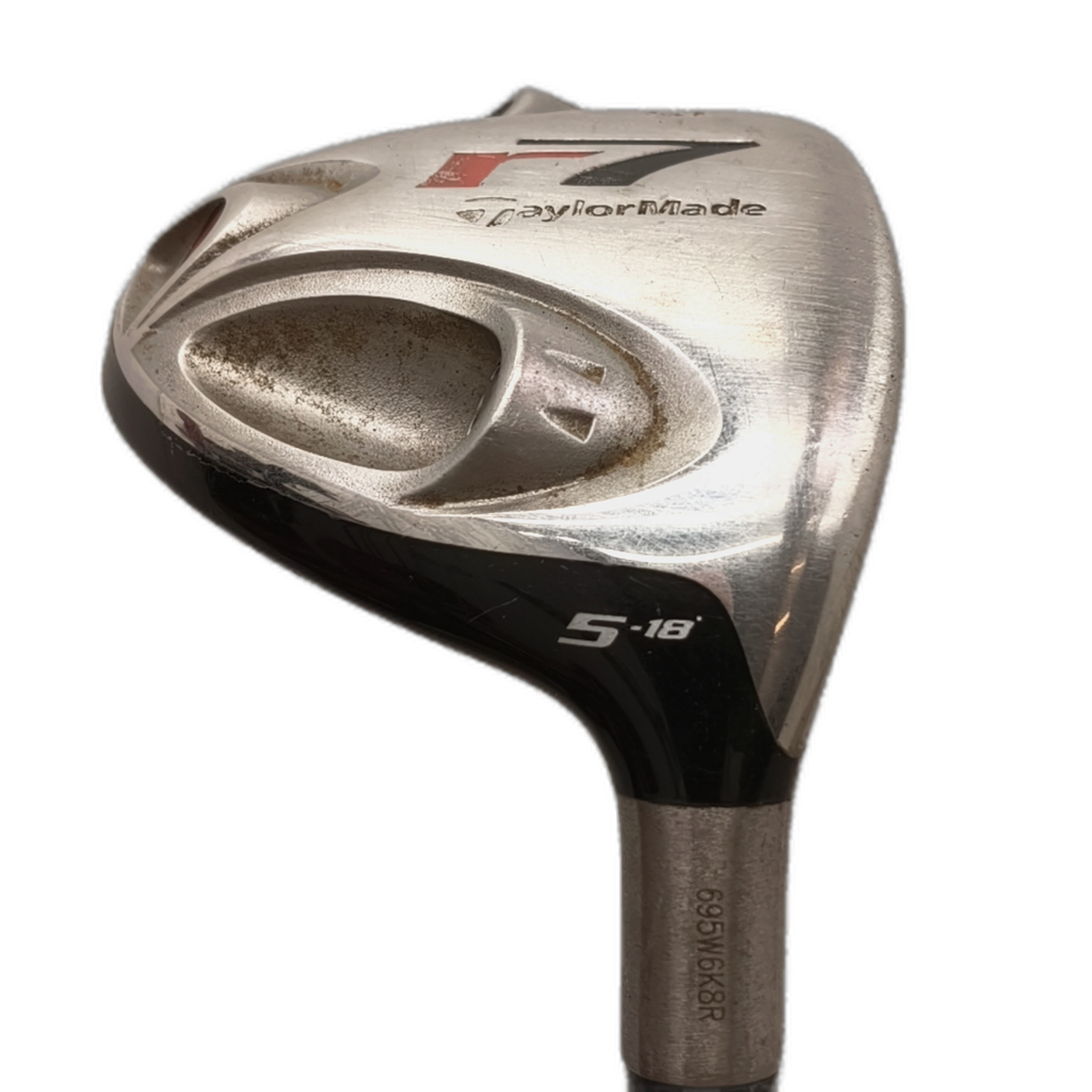 TaylorMade R7 Fairway Wood / Flex Regular / #5/18 [model:silueta] [bg:handrolled]