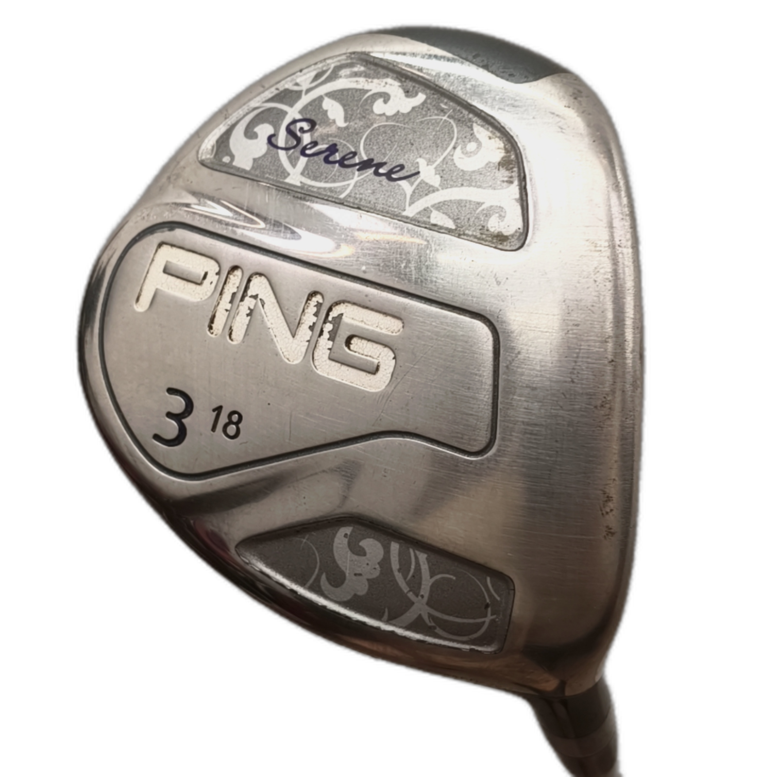 PING Serene Fairway Wood / Flex Ladies / #3/18 [model:silueta] [bg:handrolled]