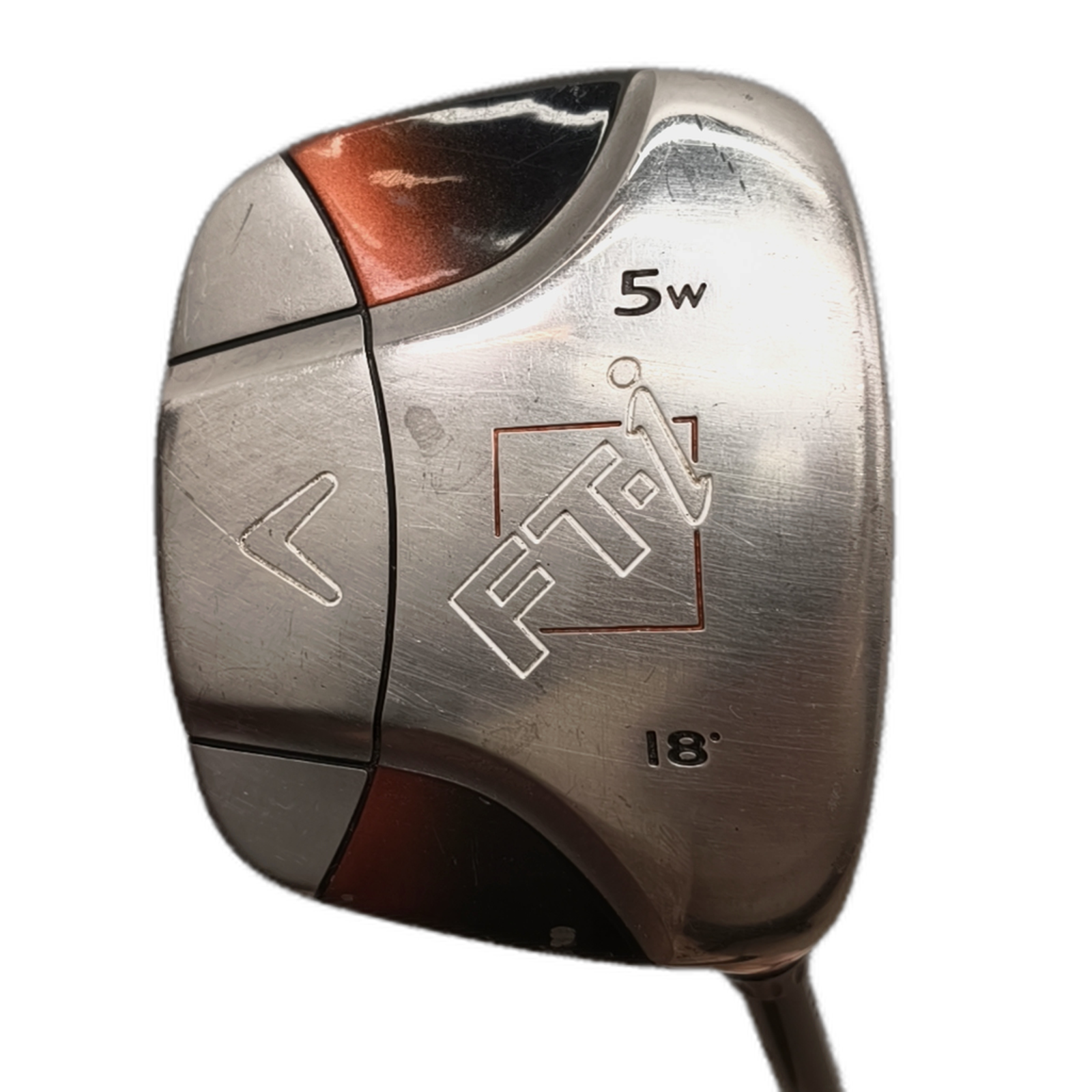 Callaway FT-i Fairway Wood / Flex Stiff / #5/18 [model:silueta] [bg:handrolled]