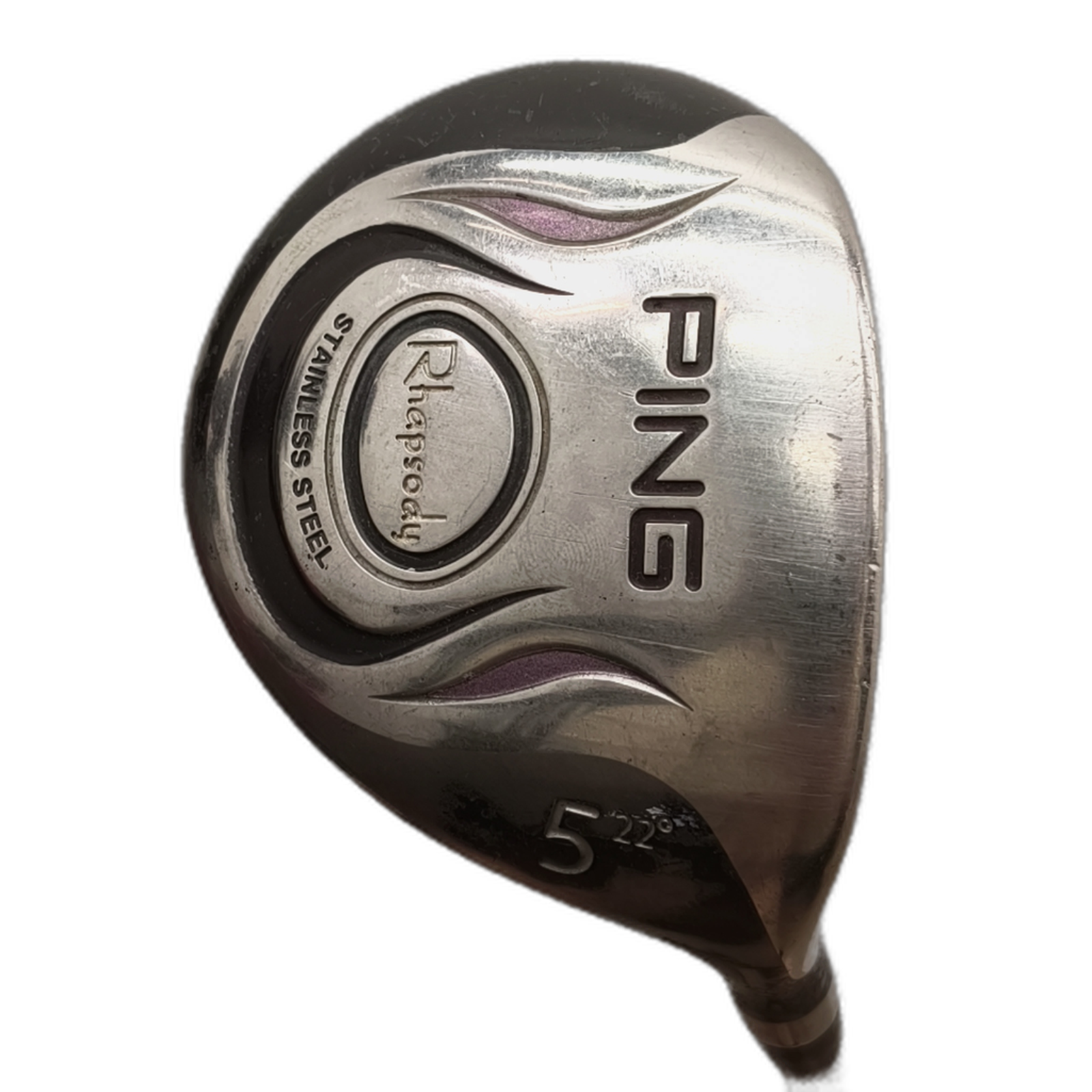 PING Rhapsody Fairway Wood / Flex Ladies / #5/22 [model:silueta] [bg:handrolled]