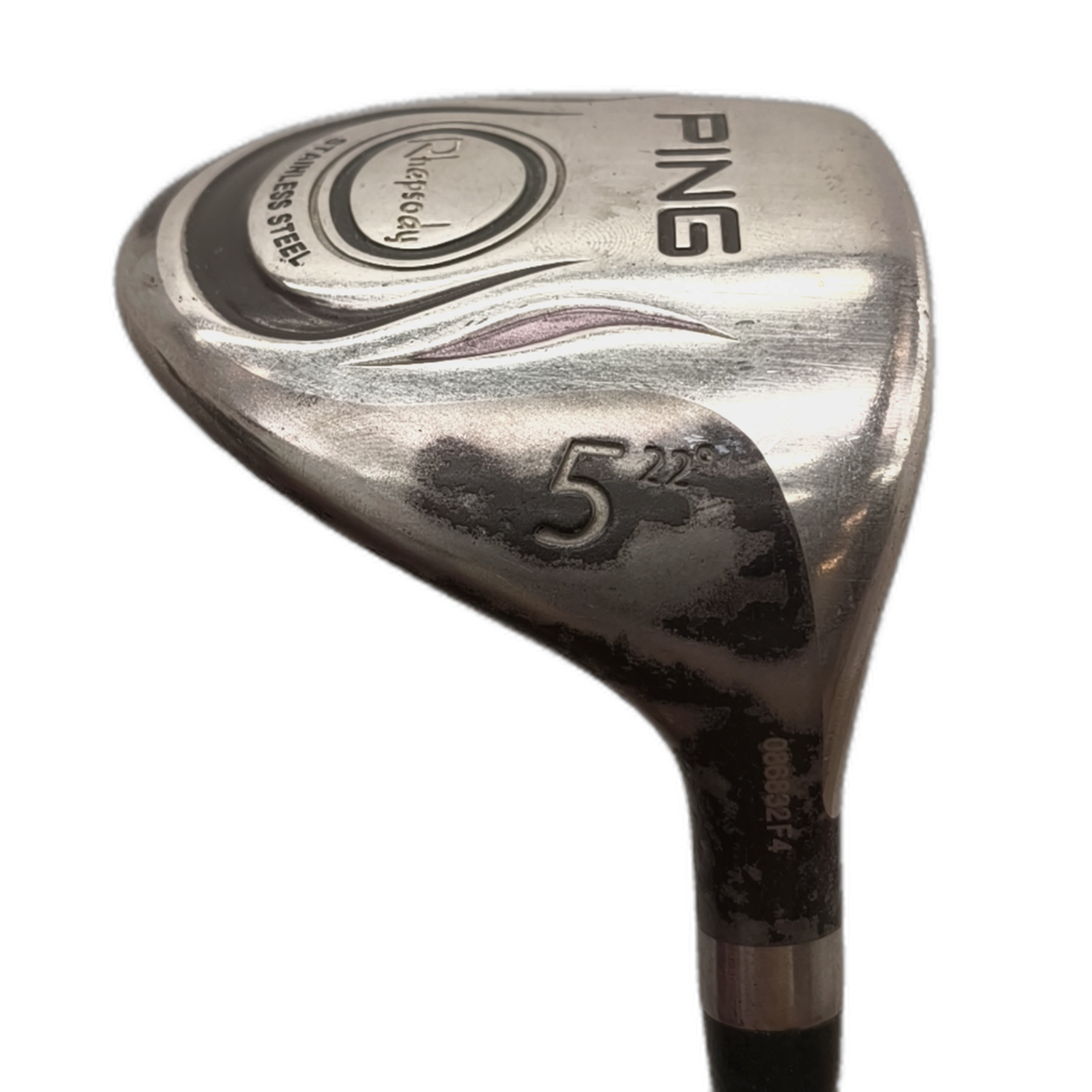 PING Rhapsody Fairway Wood / Flex Ladies / #5/22 [model:silueta] [bg:handrolled]