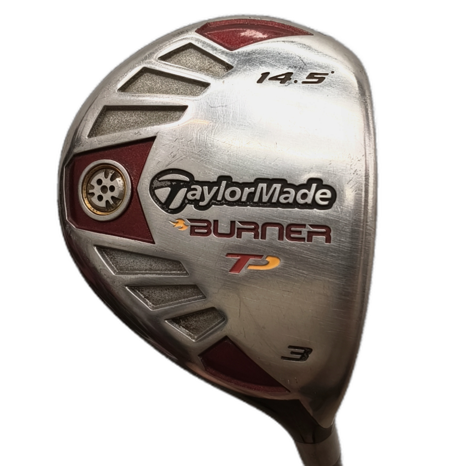 TaylorMade Burner TP Fairway Wood / Flex Regular / #3/14.5 [model:silueta] [bg:handrolled]