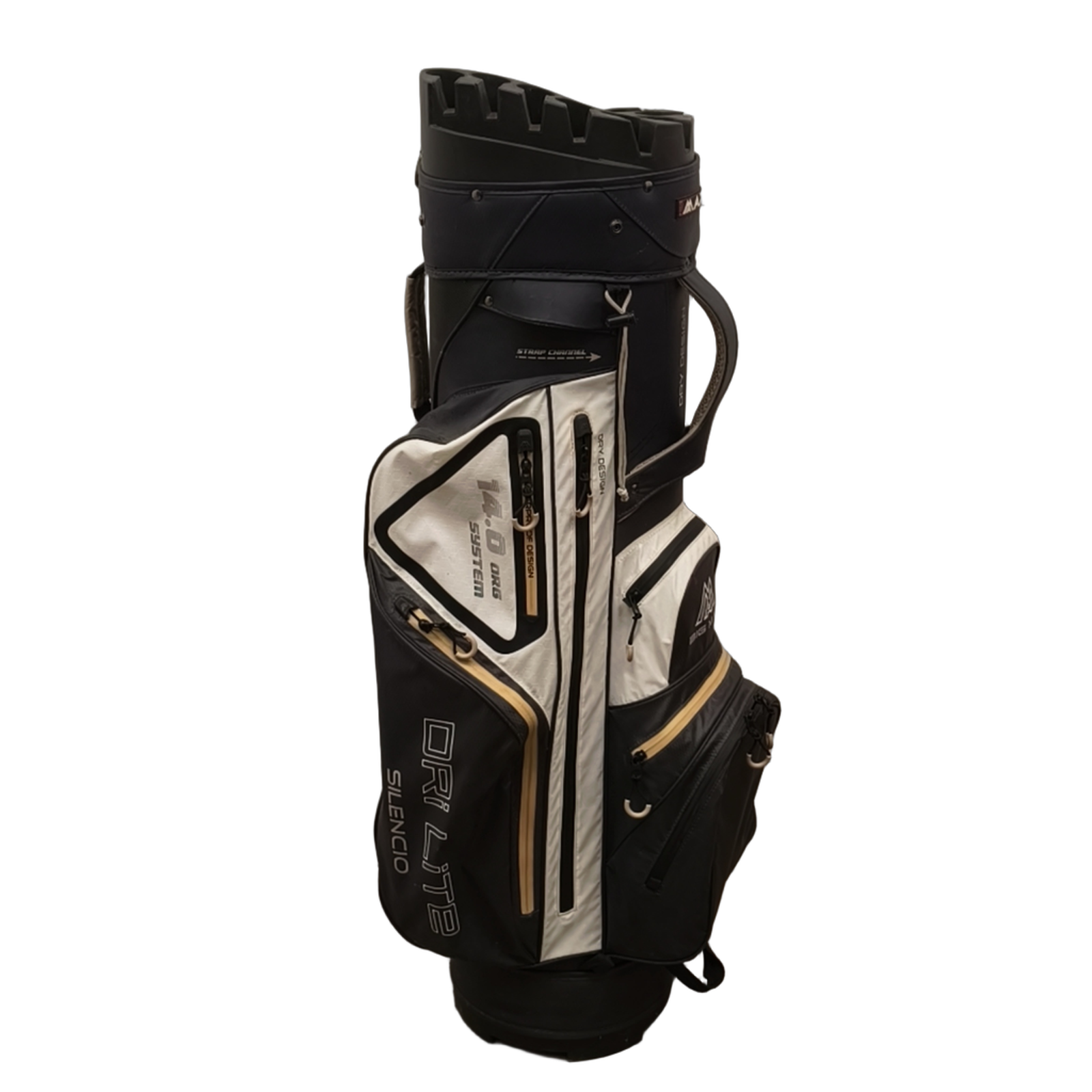 Big Max Dri-Lite Silencio Golf Bag / 14-Rum / Navy [model:birefnet-general] [bg:handrolled]