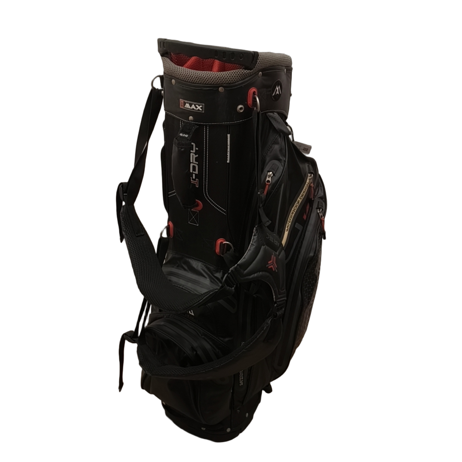 Big Max Aqua Hybrid Golf Bag / 14-Rum / Sort [model:birefnet-general] [bg:handrolled]