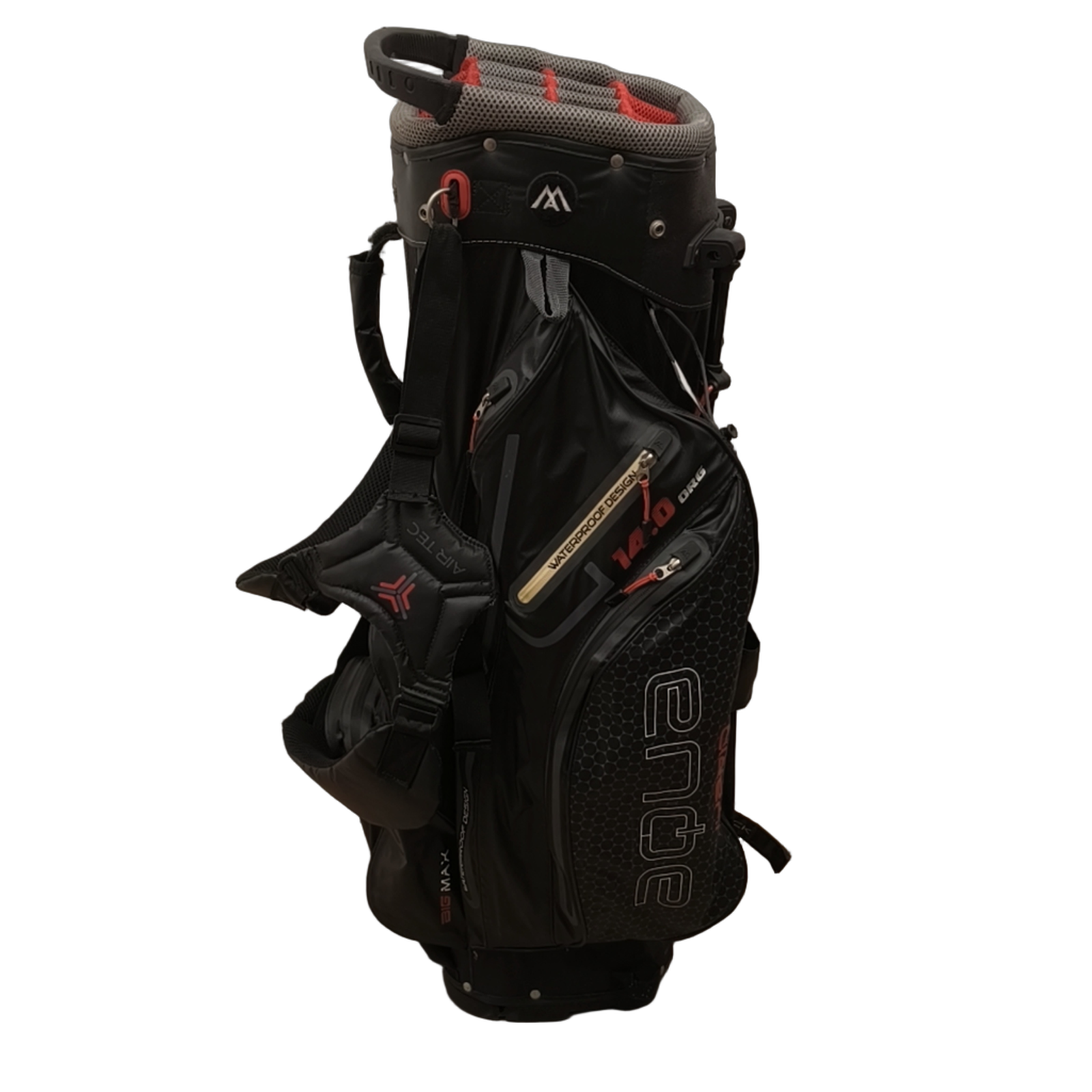 Big Max Aqua Hybrid Golf Bag / 14-Rum / Sort [model:birefnet-general] [bg:handrolled]
