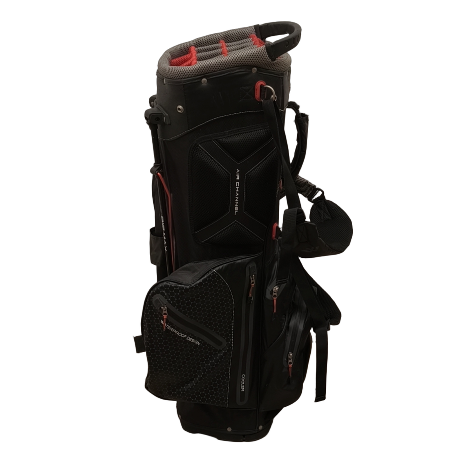 Big Max Aqua Hybrid Golf Bag / 14-Rum / Sort [model:birefnet-general] [bg:handrolled]