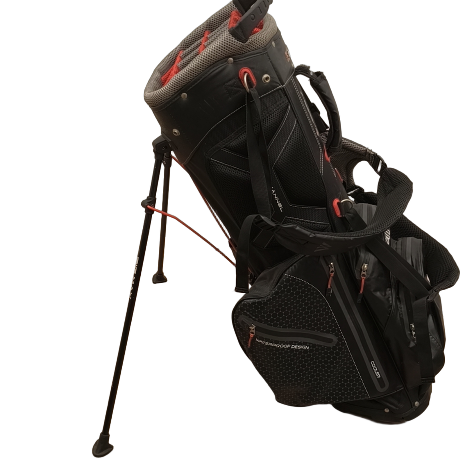 Big Max Aqua Hybrid Golf Bag / 14-Rum / Sort [model:birefnet-general] [bg:handrolled]
