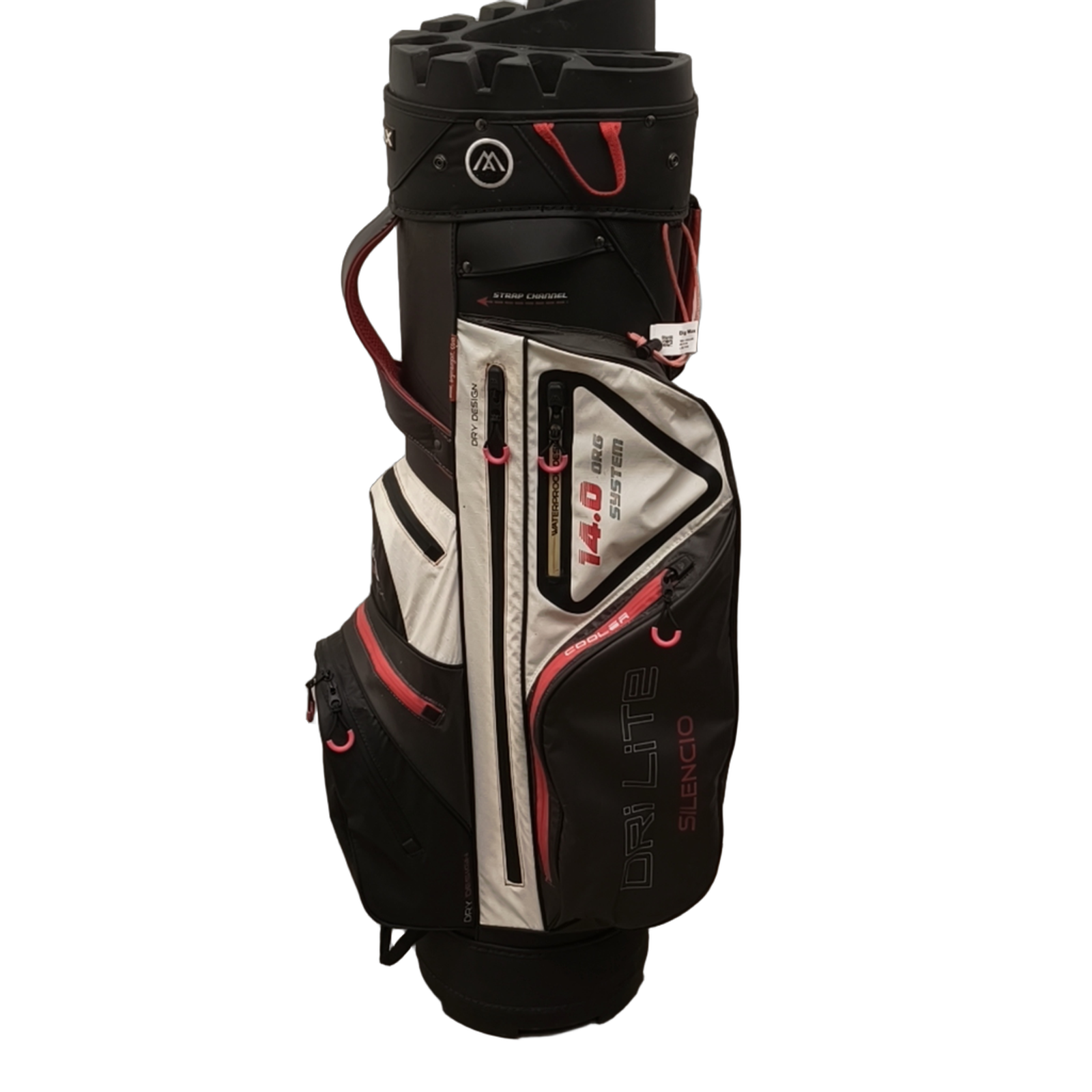 Big Max Dri Lite Silencio Golf Bag / 14-Rum / Grå [model:birefnet-general] [bg:handrolled]