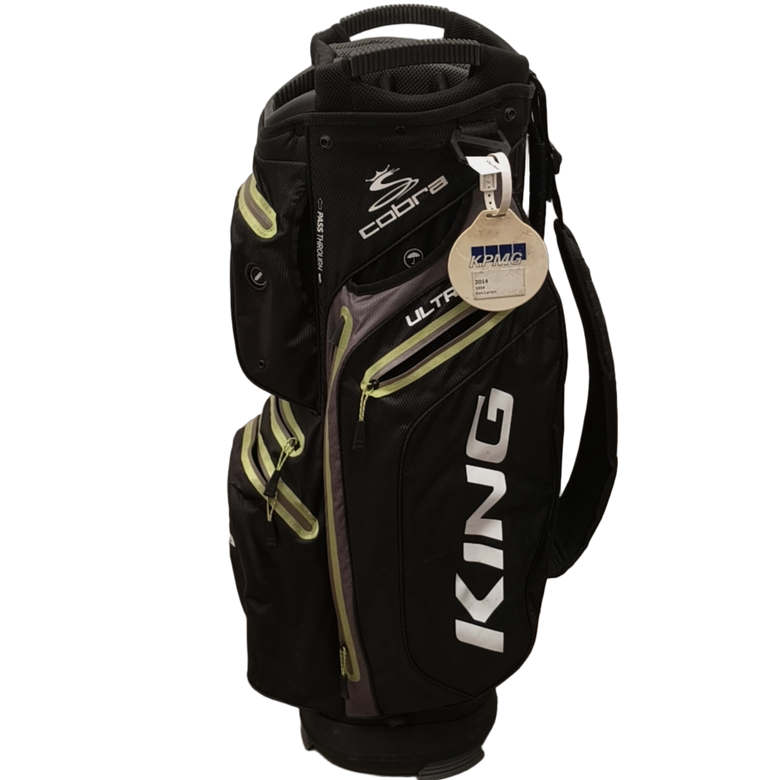 Cobra Ultradry Golf Bag / 14-Rum / Sort [model:birefnet-general] [bg:handrolled]