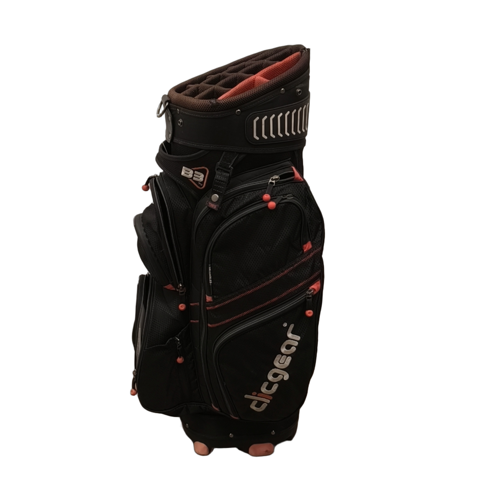 Clicgear B3 Golf Bag / 13-Rum / Sort [model:birefnet-general] [bg:handrolled]