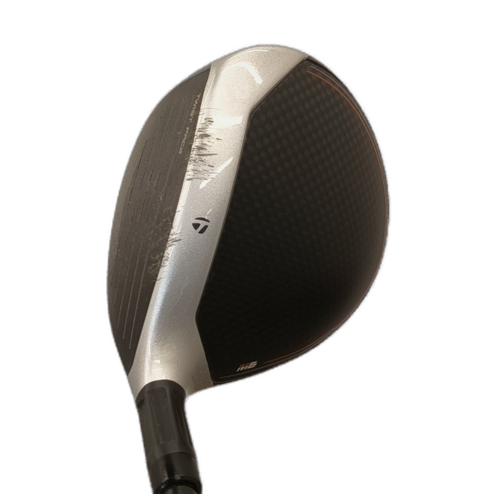TaylorMade M6 Fairway Wood / Flex Regular / #3/15 [model:silueta] [bg:handrolled]