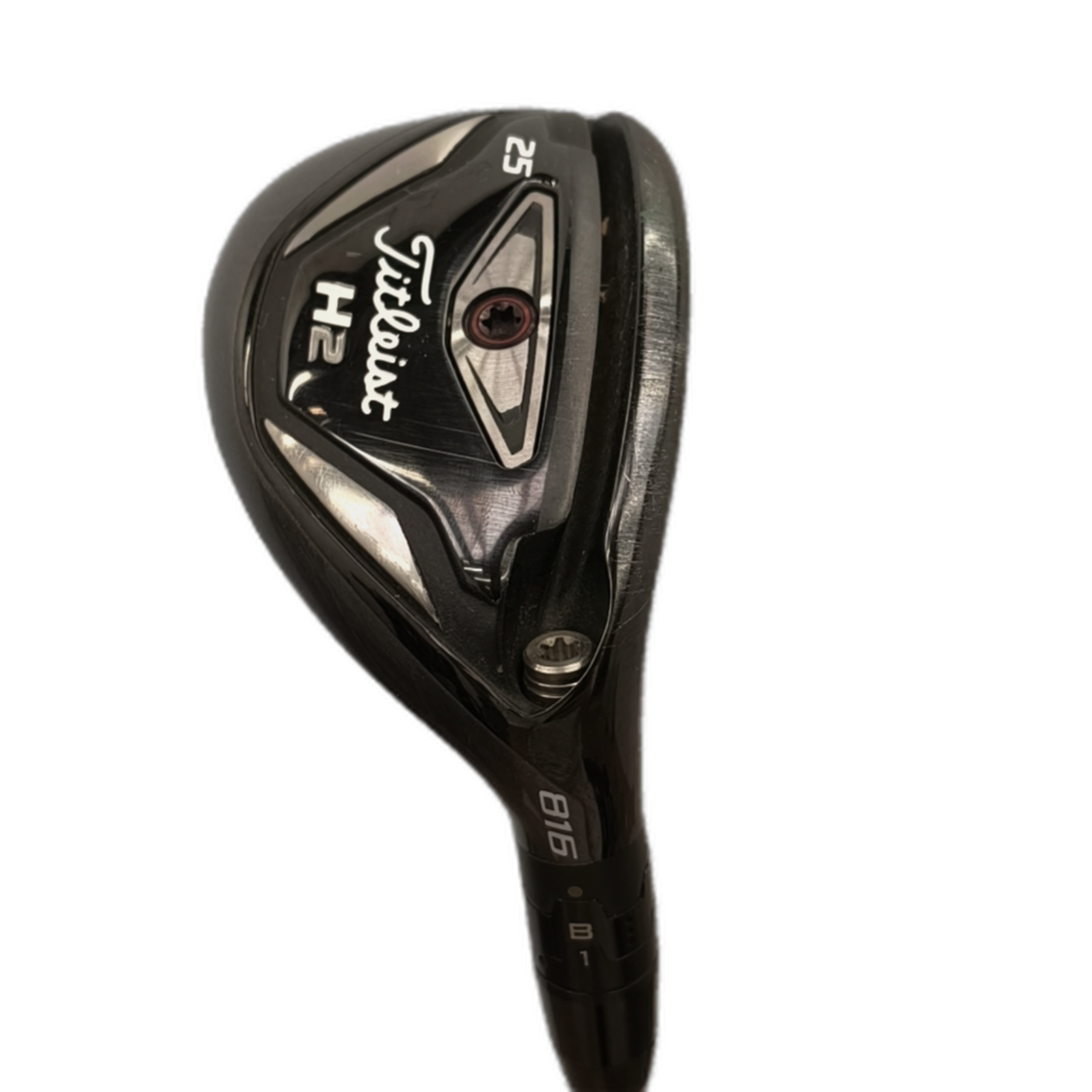 Titleist H2 816 Hybrid / Flex Regular / #5/25 [model:silueta] [bg:handrolled]