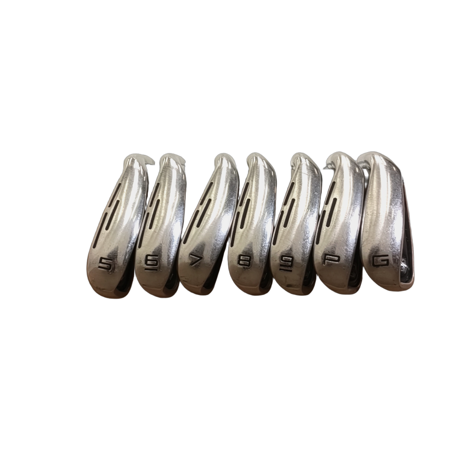 Wilson DynaPWR Jernsæt / 5-PW+GW / Flex Regular / Stål [model:birefnet-general] [bg:handrolled]