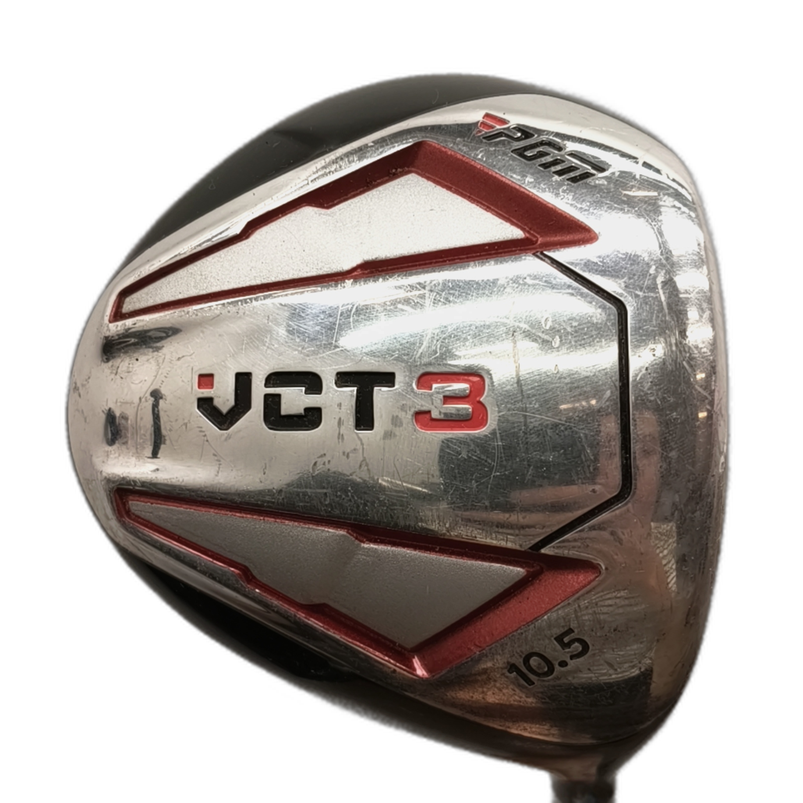 PGM VCT 3 Driver / Flex Stiff / Loft 10.5 [model:silueta] [bg:handrolled]