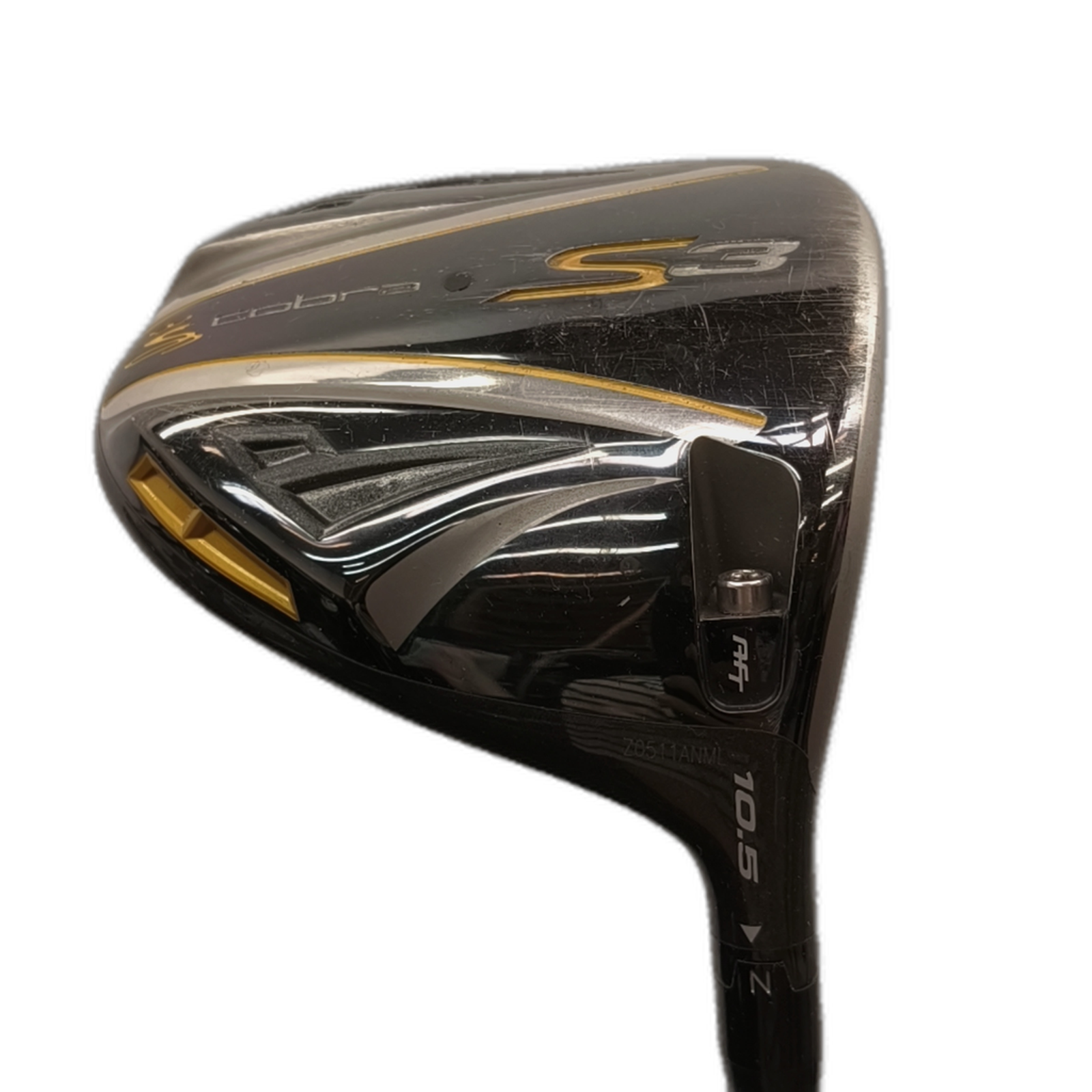 Cobra S3 Driver / Flex Stiff / Loft 10.5 [model:silueta] [bg:handrolled]