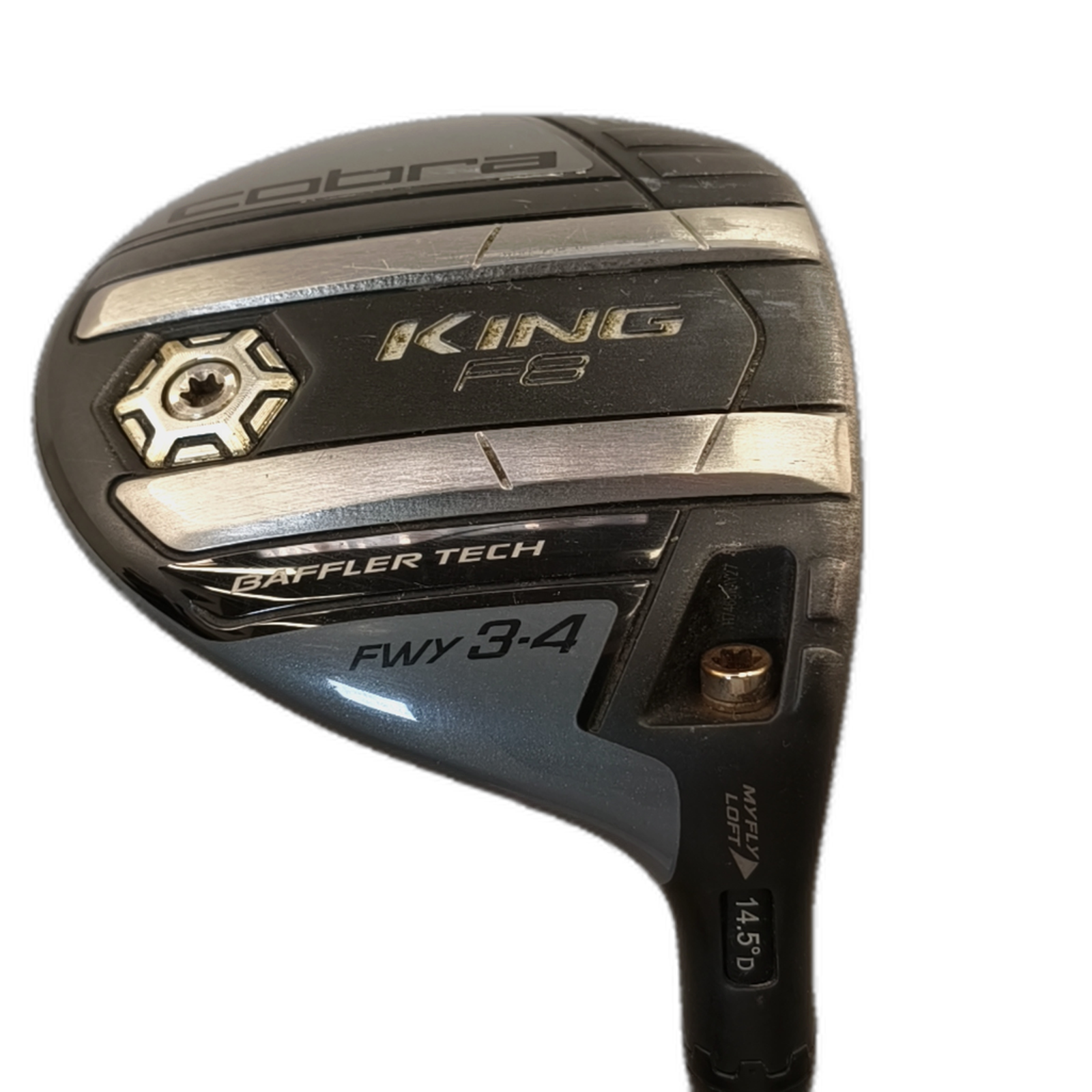 Cobra King F8 Fairway Wood / Flex Stiff / #3/14.5 [model:silueta] [bg:handrolled]