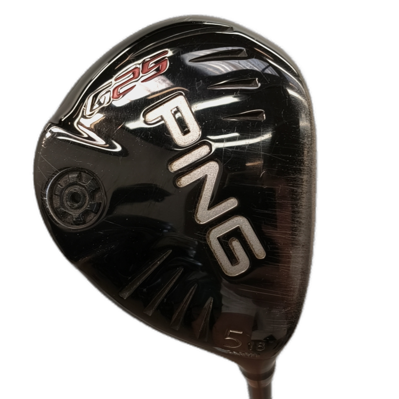 PING G25 Fairway Wood / Flex Regular / #5/18 [model:silueta] [bg:handrolled]