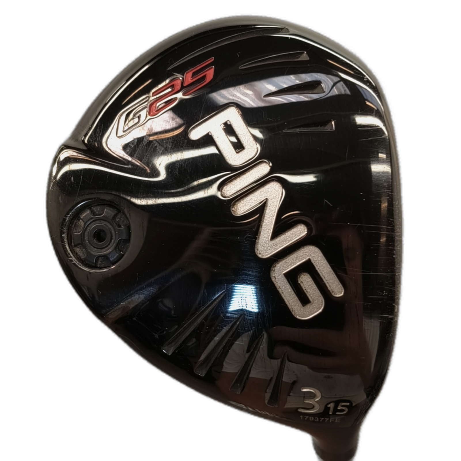 PING G25 Fairway Wood / Flex Regular / #3/15 [model:silueta] [bg:handrolled]
