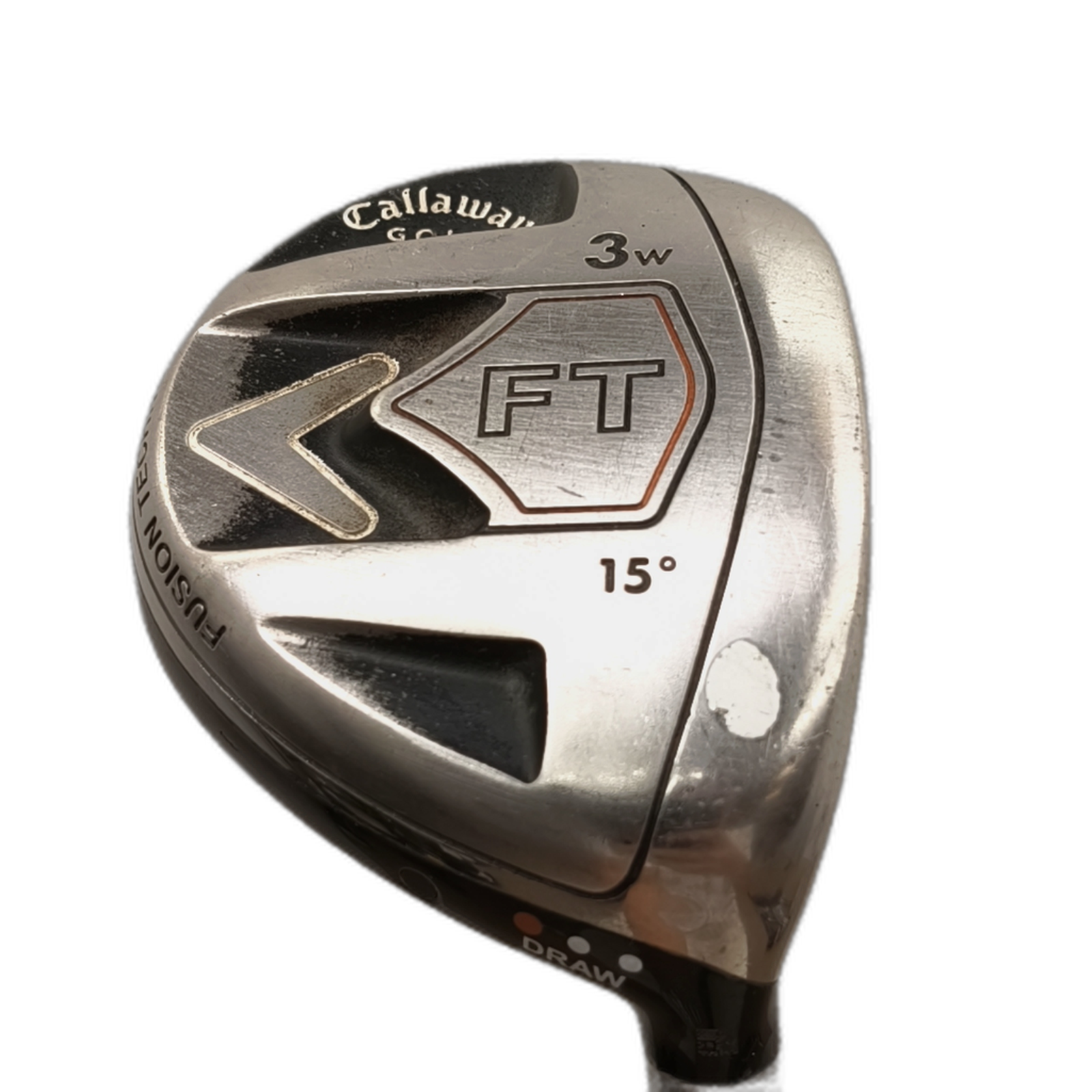 Callaway FT Draw Fairway Wood / Flex Regular / #3/15 [model:silueta] [bg:handrolled]