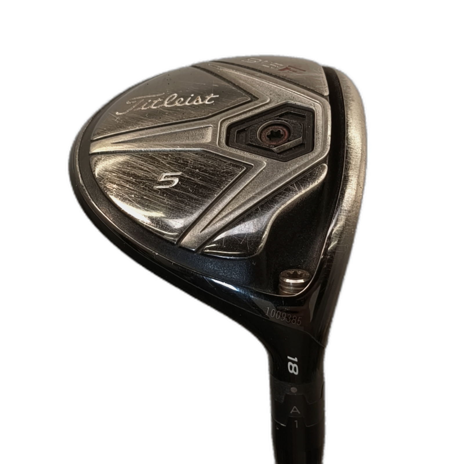 Titleist 915F Fairway Wood / Flex Stiff / #5/18 [model:silueta] [bg:handrolled]