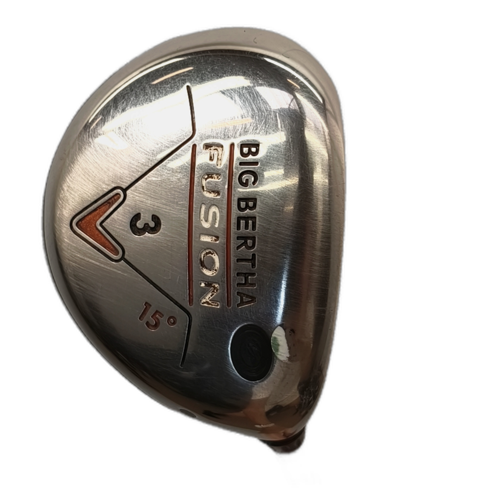 Callaway Big Bertha Fusion Fairway Wood / Flex Regular / #3/15 [model:silueta] [bg:handrolled]