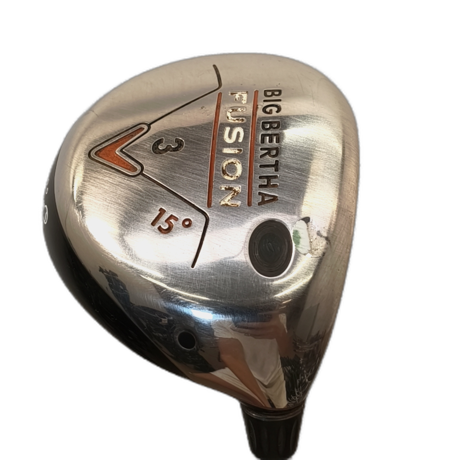 Callaway Big Bertha Fusion Fairway Wood / Flex Regular / #3/15 [model:silueta] [bg:handrolled]
