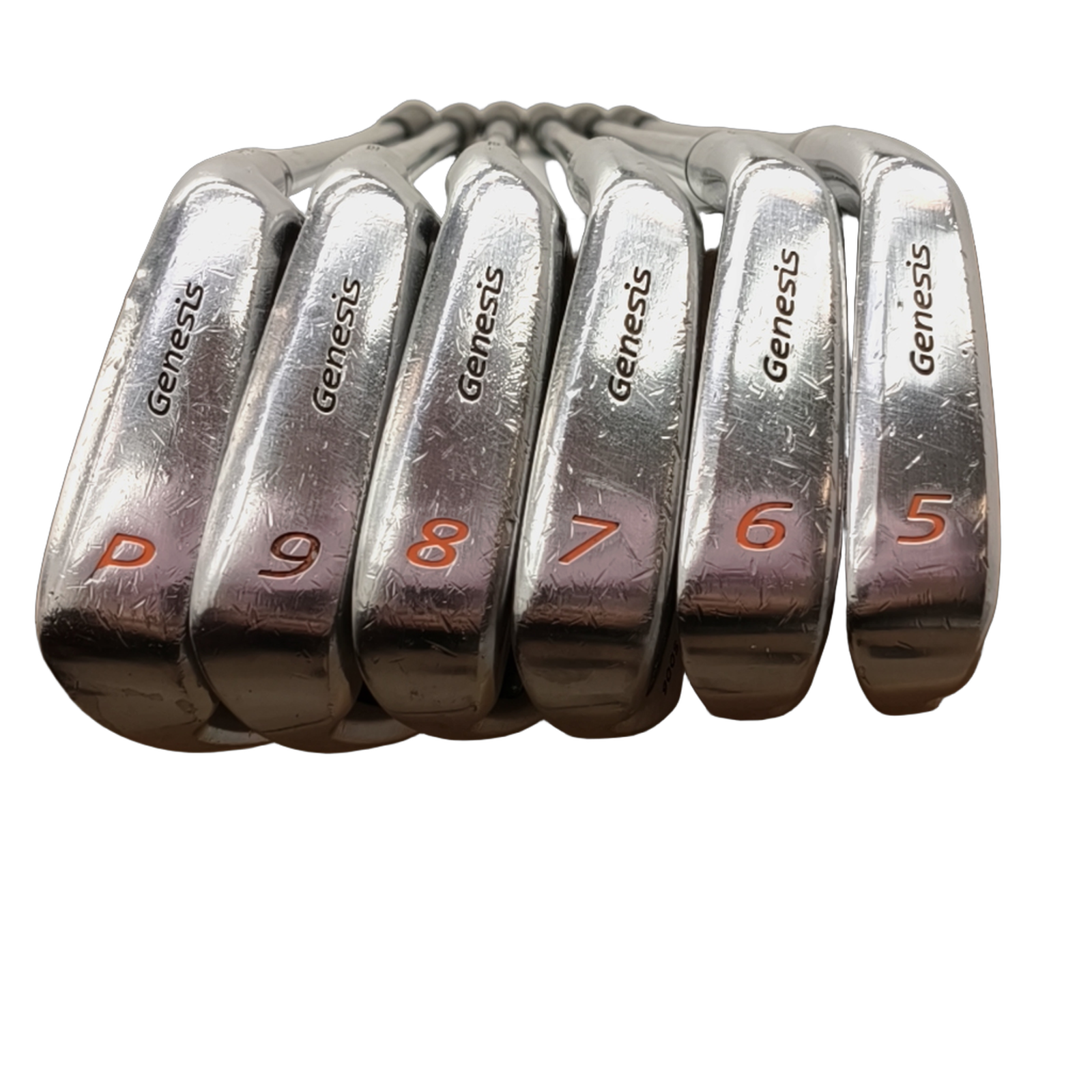 Genesis NEO Jernsæt / 5-PW / Flex Regular / Stål [model:birefnet-general] [bg:handrolled]