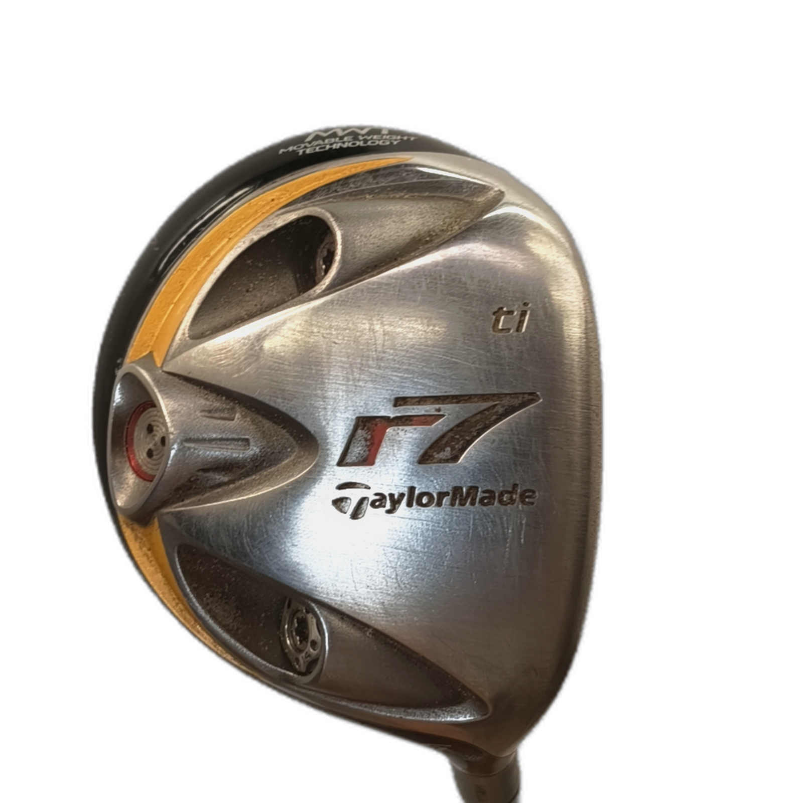 TaylorMade R7 ti Fairway Wood / Flex Regular / #5/23 [model:silueta] [bg:handrolled]