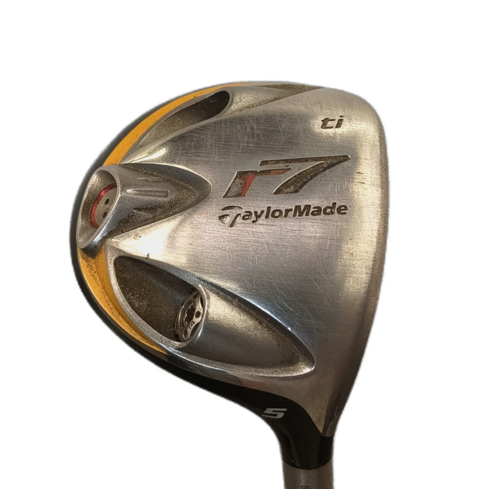 TaylorMade R7 ti Fairway Wood / Flex Regular / #5/23 [model:silueta] [bg:handrolled]