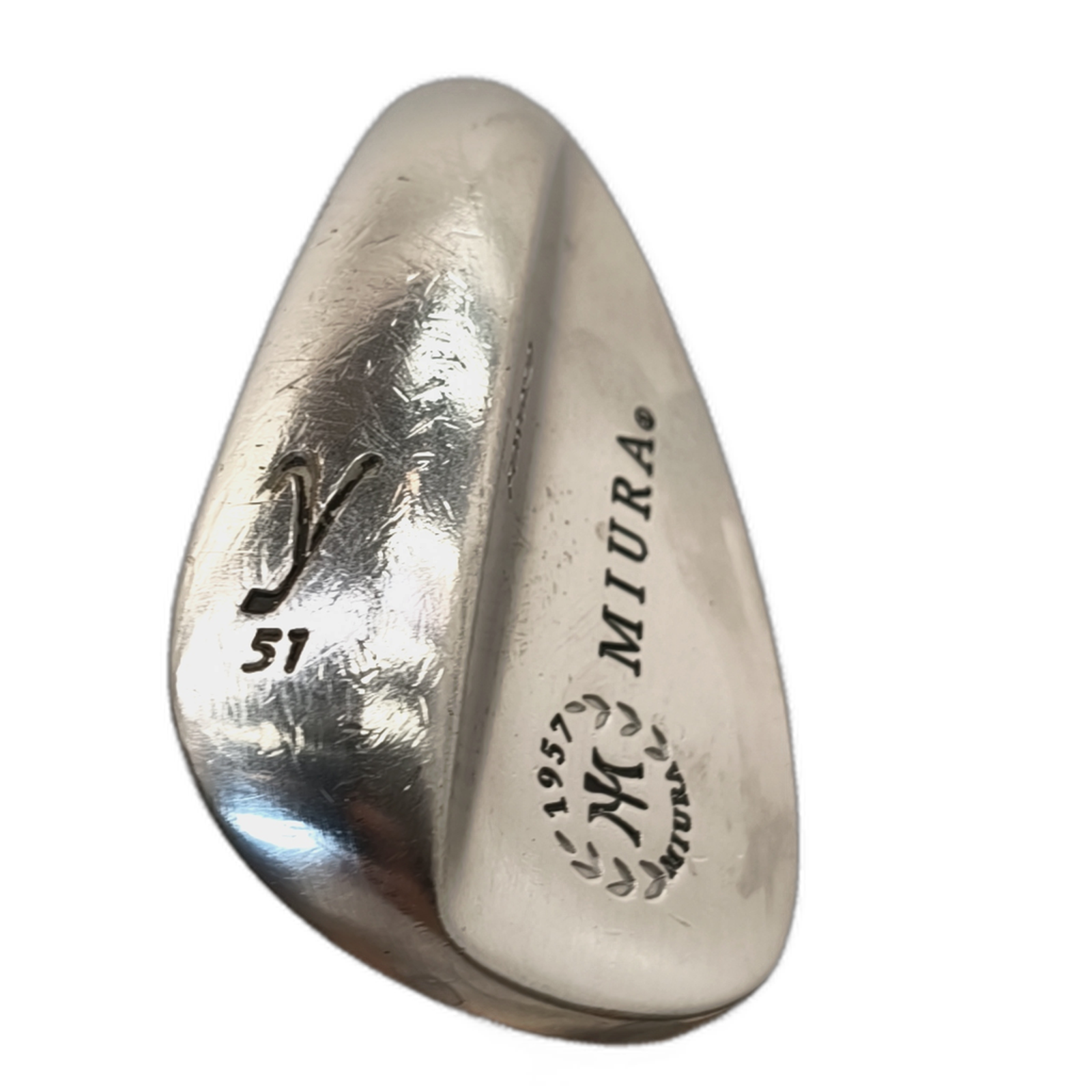 Miura Genuine Wedge / Flex Wedge / 51/10 [model:silueta] [bg:handrolled]