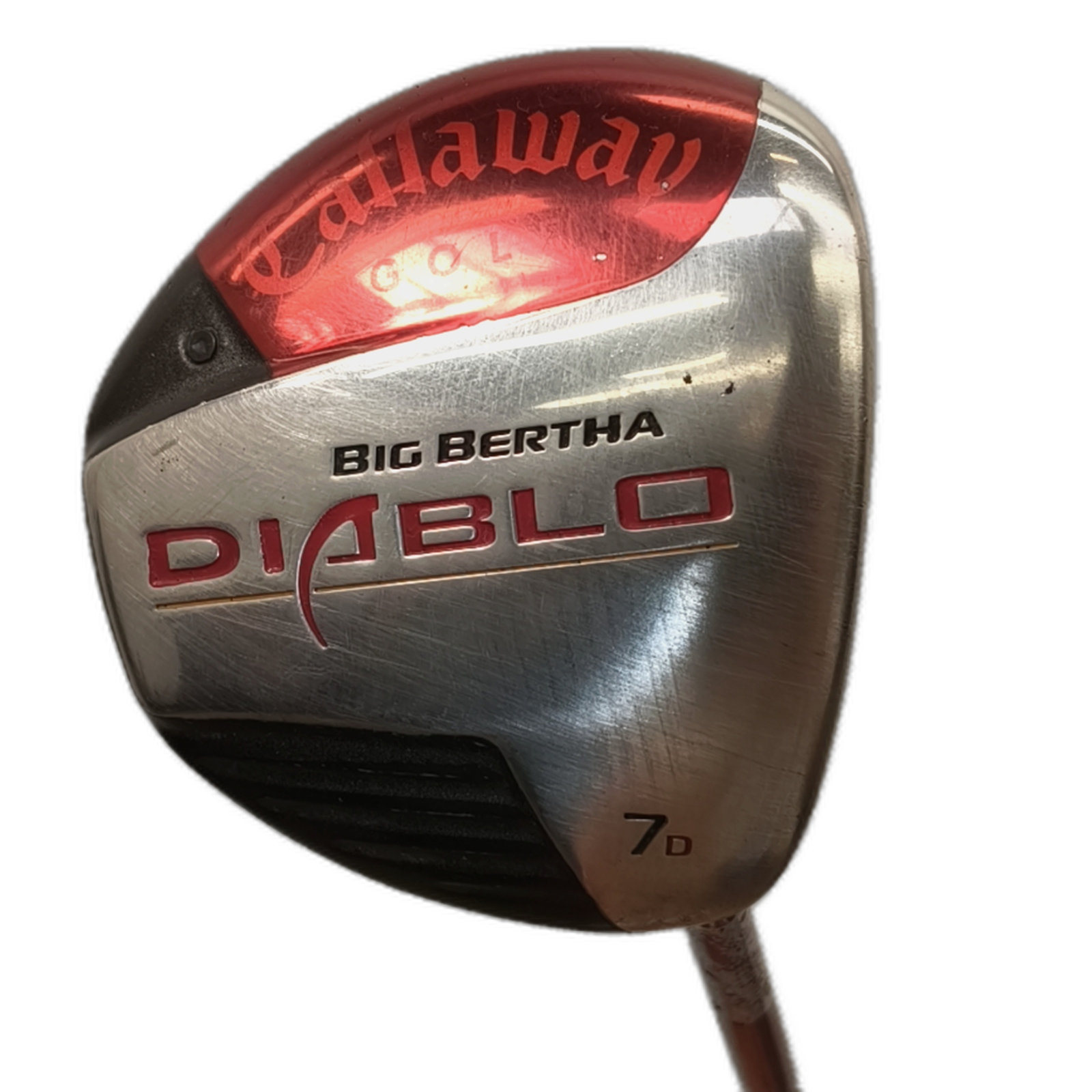 Callaway Big Bertha Diablo Fairway Wood / Flex A-flex / #7/21 [model:silueta] [bg:handrolled]