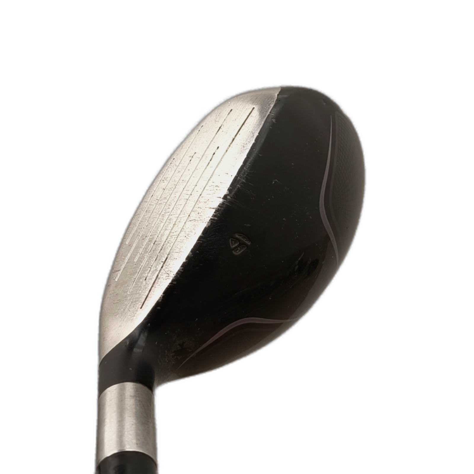 TaylorMade Burner Rescue Hybrid / Flex Stiff / #3/19 [model:silueta] [bg:handrolled]