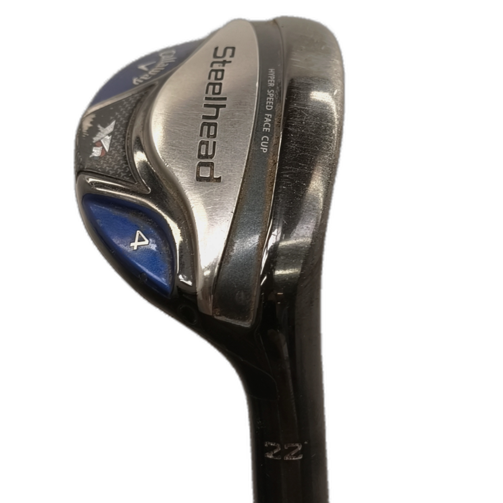 Callaway Steelhead XR Hybrid / Flex Regular / #4/22 [model:silueta] [bg:handrolled]
